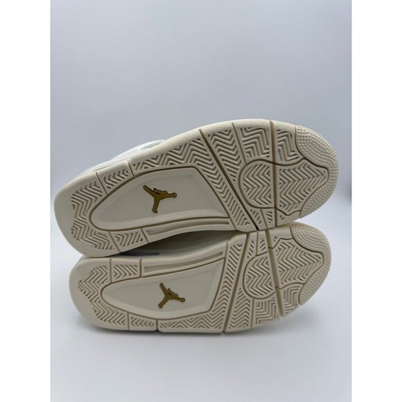 Size 6 - Air Jordan 4 Retro Metallic Gold (Women's) - Picture 6 of 10